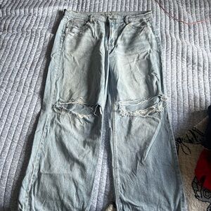 American Eagle Outfitters Light Blue Denim Jeans